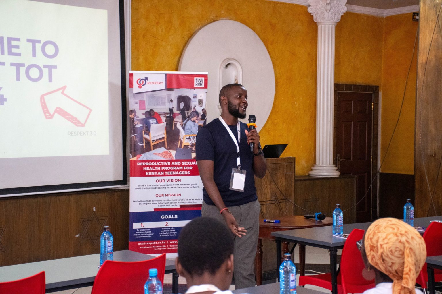 RESPEKT workshop in a Kenyan secondary school